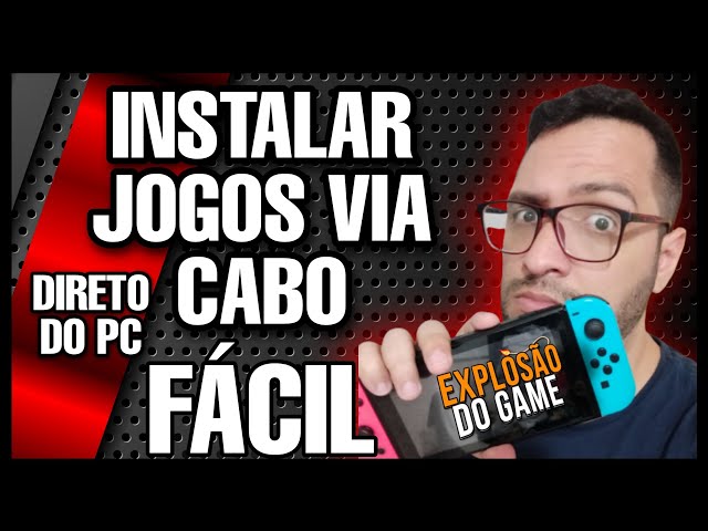 INSTALAR JOGOS NO NINTENDO SWITCH VIA CABO USB, SEM PRECISAR DESLIGAR O  CONSOLE. (FÁCIL) 